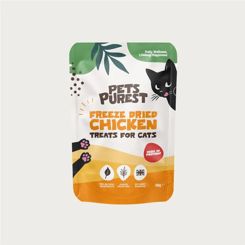 Freeze Dried Chicken Treats for Cats | 50g