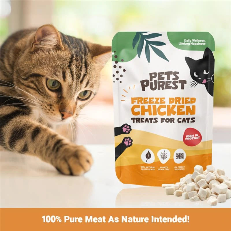 Freeze Dried Chicken Treats for Cats | 50g