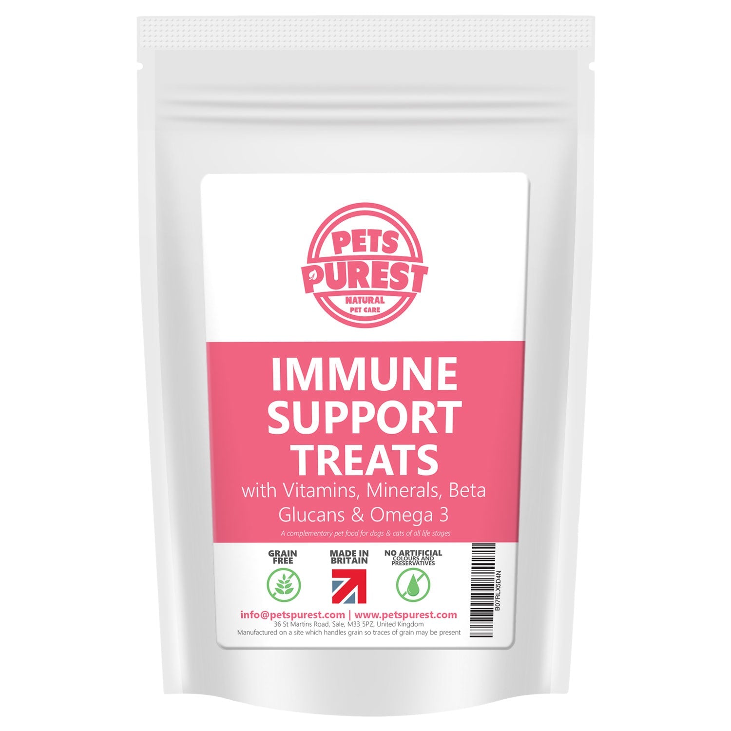 pets purest immune support treats