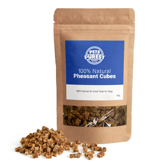 100% Natural Pheasant Cubes | 100g (Wholesale)